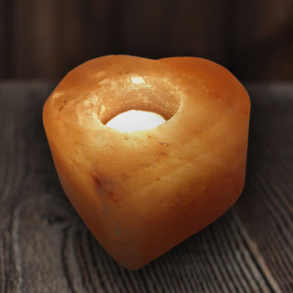 Himalayan Salt Rock Tealight Holder Small
