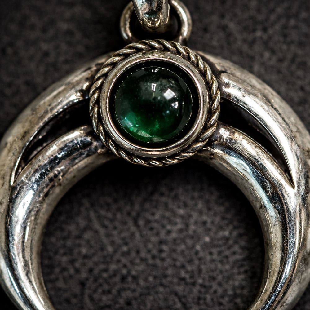 Silver-Plated Pendant (without Chain) (#01), 2x2cm