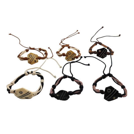 Rustic Leather Bracelet