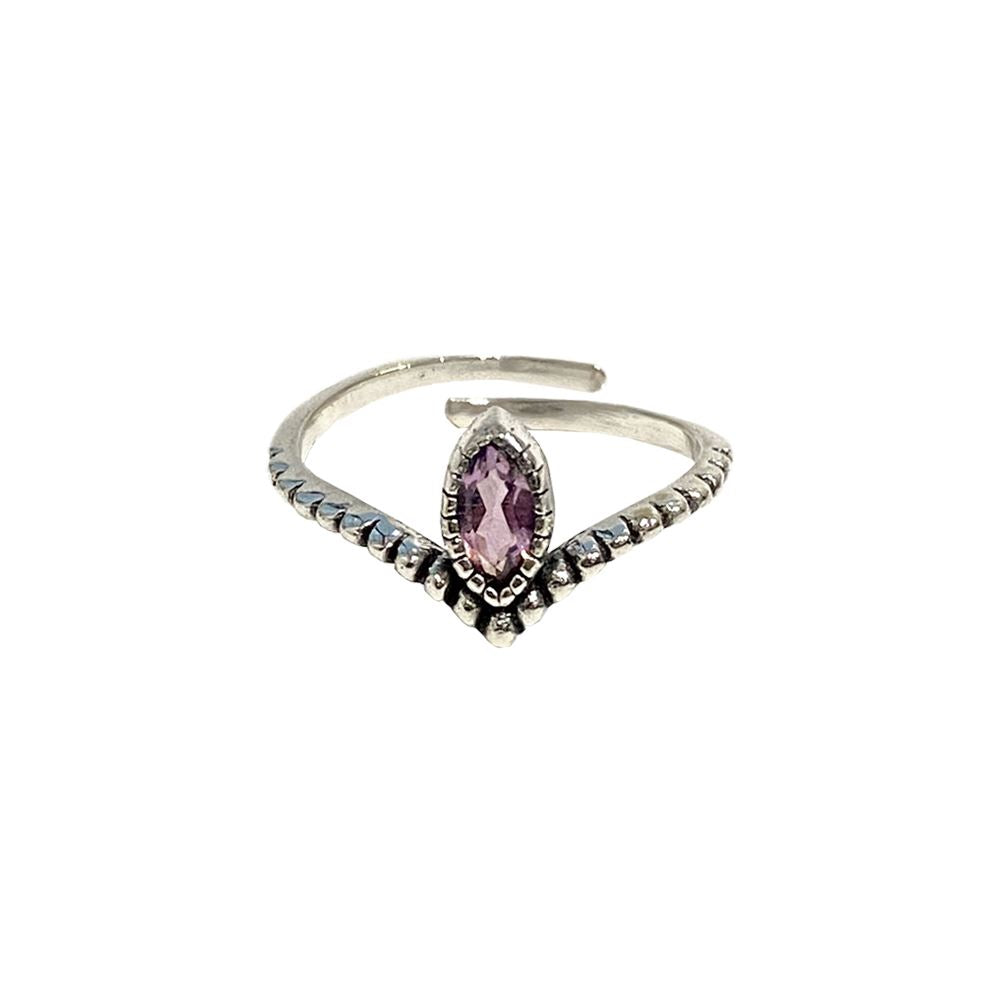 Silver-Plated Adjustable Ring - image 2