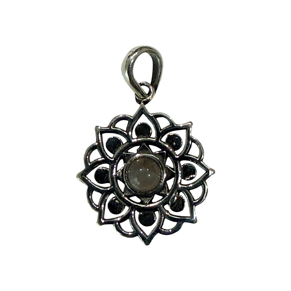 Silver-Plated Pendant (without Chain) (#08), 2x2cm