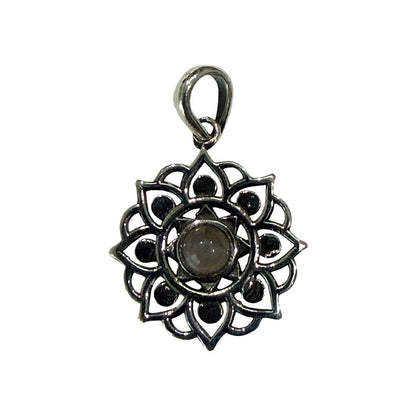 Silver-Plated Pendant (without Chain) (#08), 2x2cm