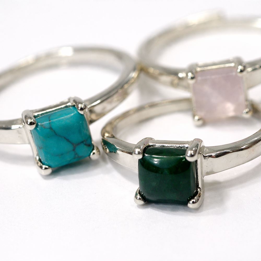 Silver-Plated Adjustable Ring (#33)