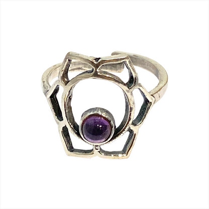 Silver-Plated Adjustable Ring (#20)