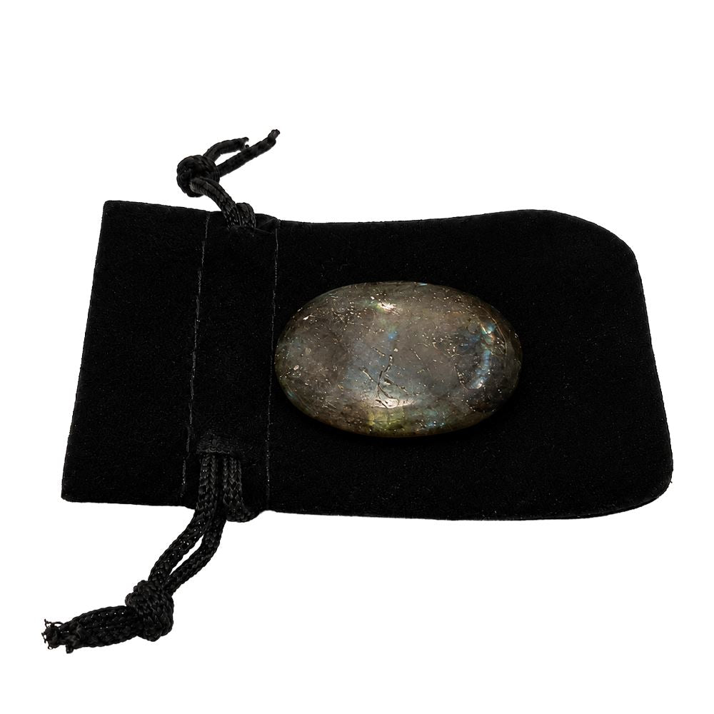 Worry Thumb Stone, Labradorite