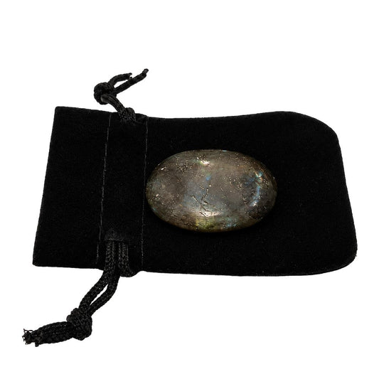 Worry Thumb Stone, Labradorite