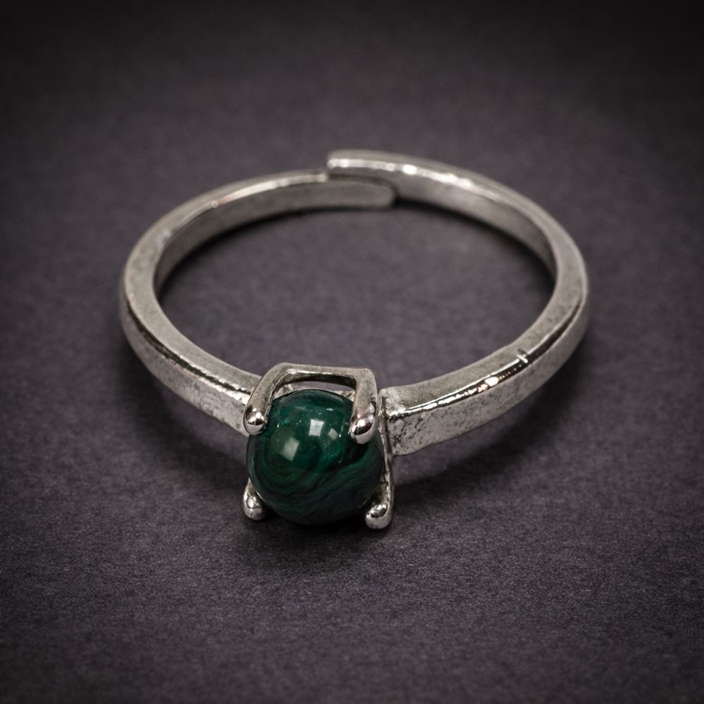 Silver-Plated Adjustable Ring (#32)