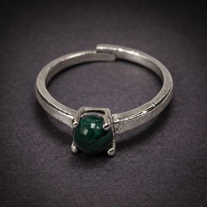 Silver-Plated Adjustable Ring (#32)