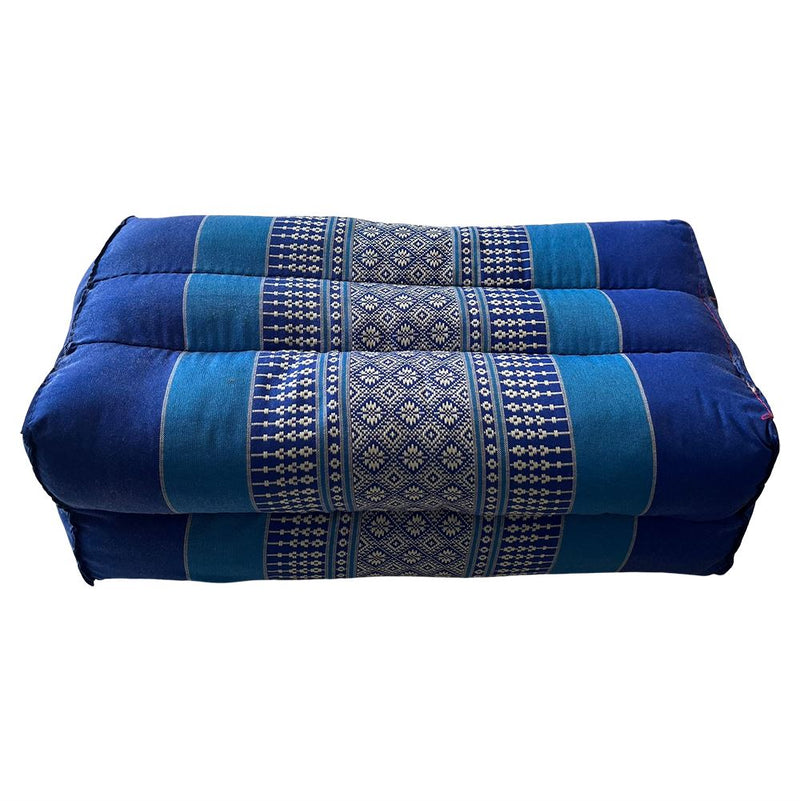 Authentic Thai Kapok Meditation Cushion, 35x12x15cm