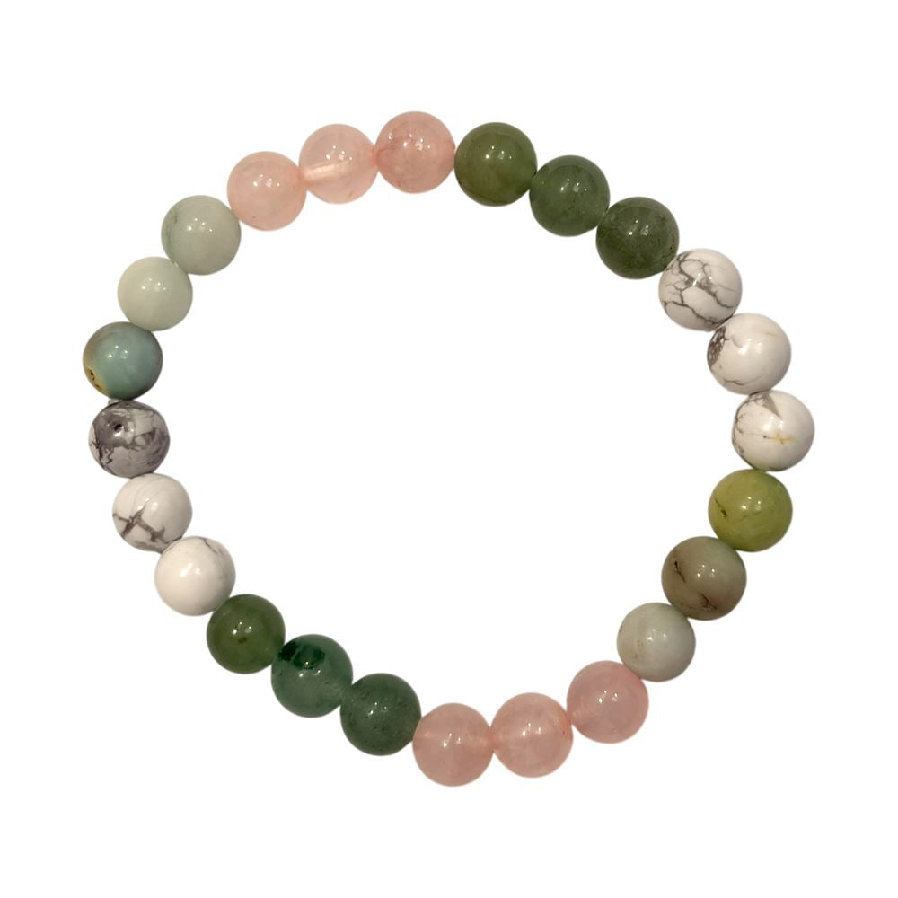 Petal Keepsakes Gemstone Bracelet, Lisianthus