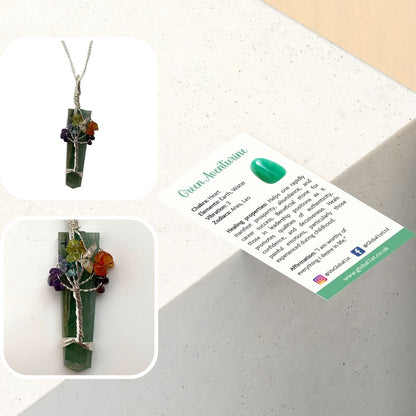 Tree of Life 7 Chakra Pendant