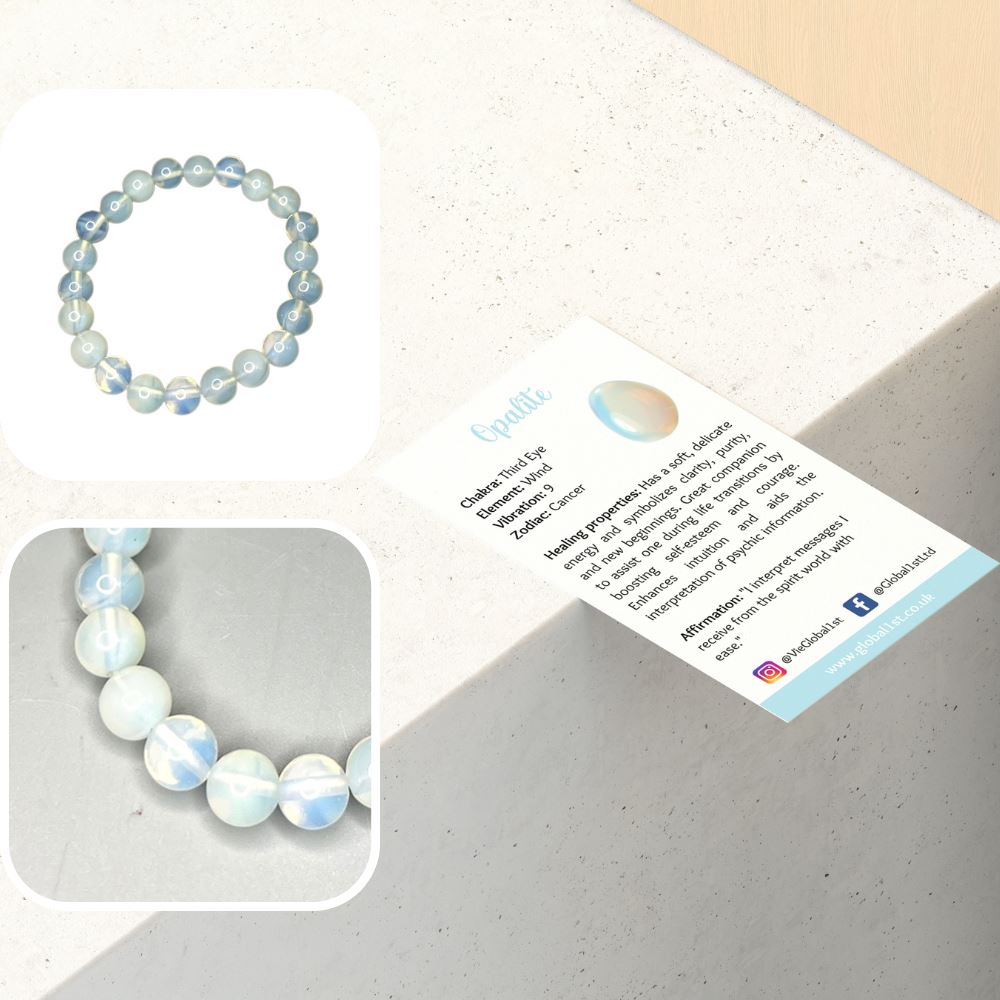 Crystal Bracelet, 8mm