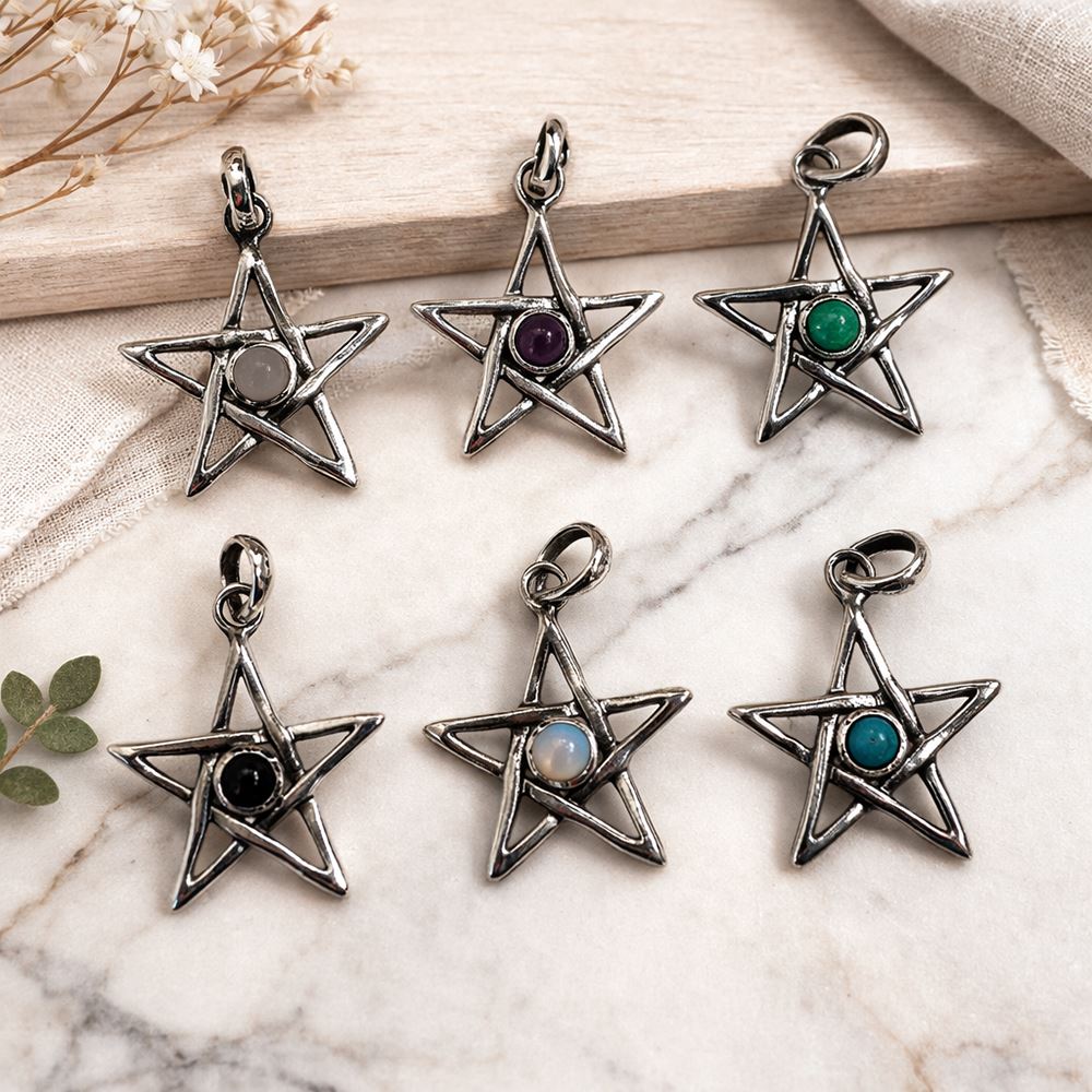 Silver-Plated Pendant (without Chain) (#07), 3x3cm