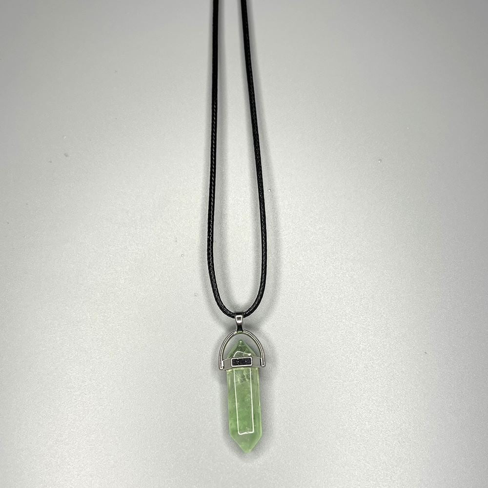 Double Point Pencil Pendant, Black String