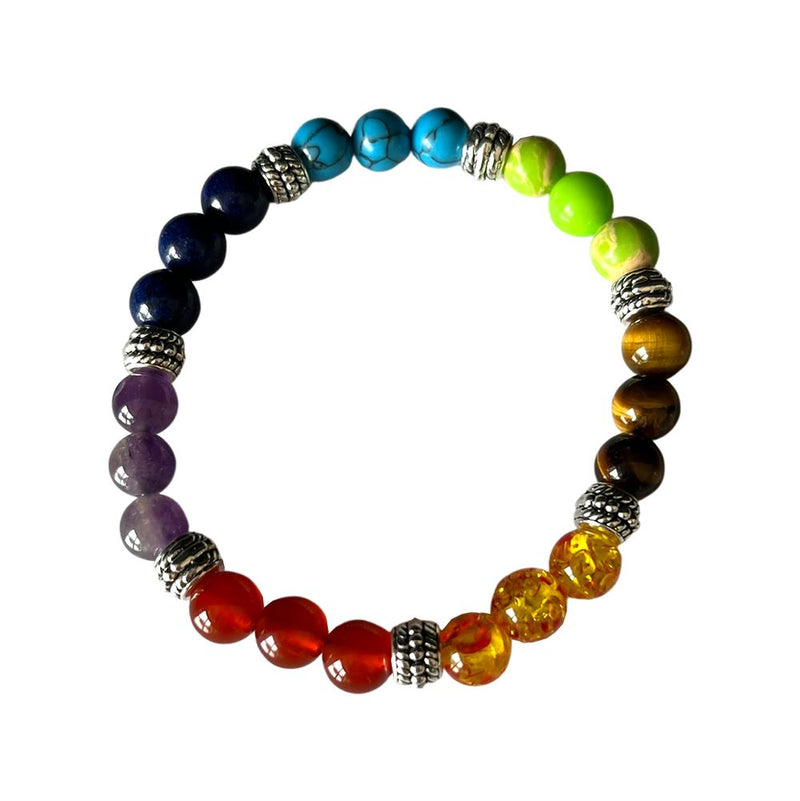 7 Chakra Beads Stretch Bracelet
