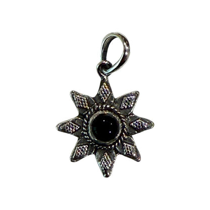 Silver-Plated Pendant (without Chain) (#04), 1.5x1.5cm