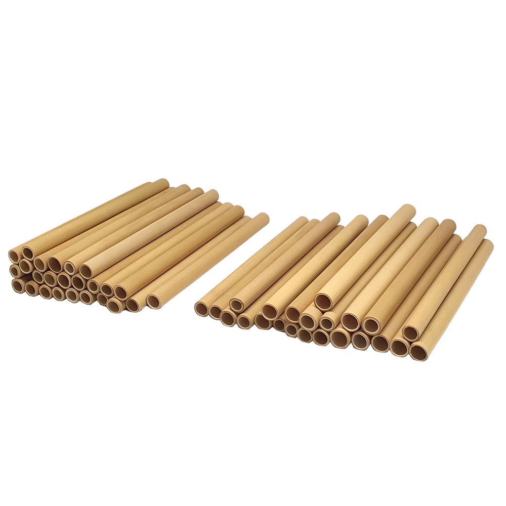Bamboo Straws, 15cm, 100 pcs - Wholesale UK - Global 1st