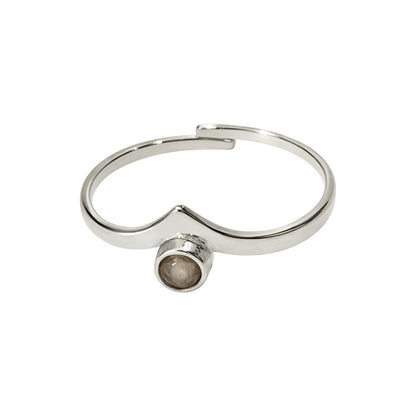 Silver-Plated Adjustable Ring (#31)