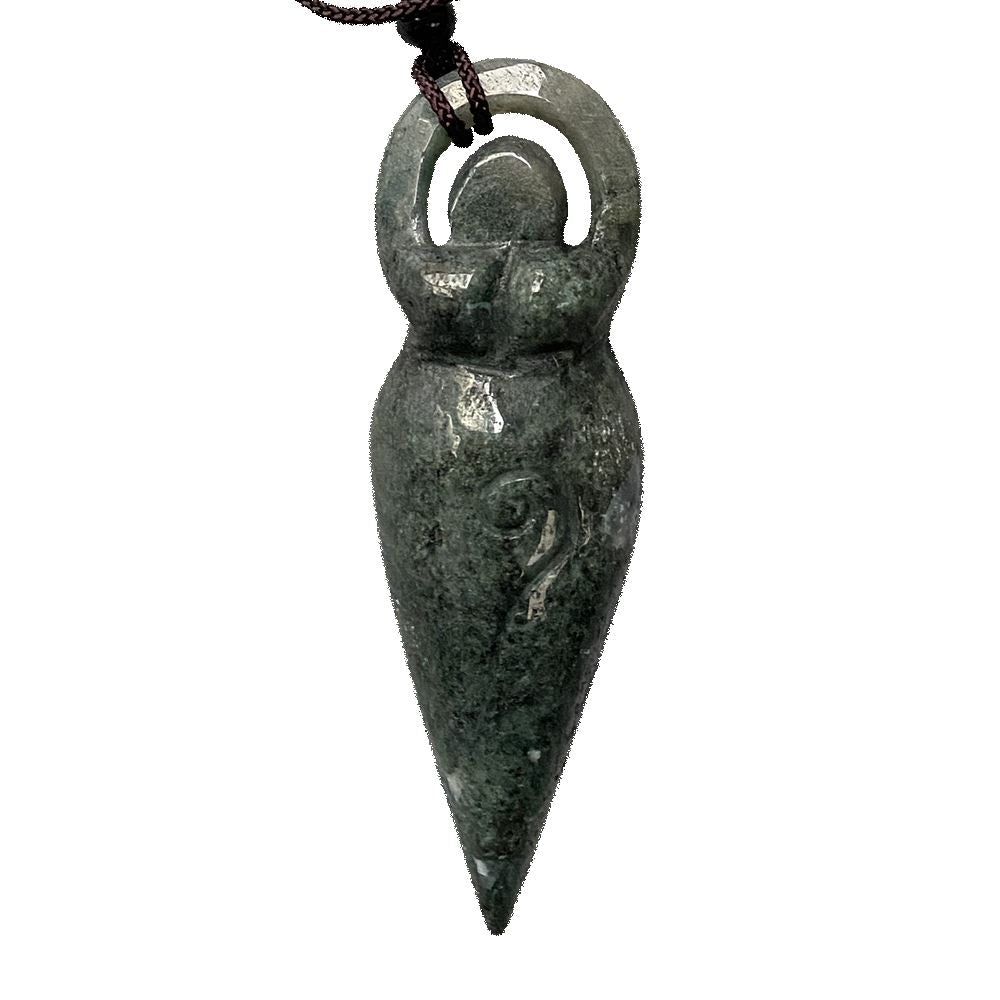 Mother Earth Goddess Pendant, 8x3cm - image 41