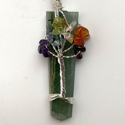 Tree of Life 7 Chakra Pendant