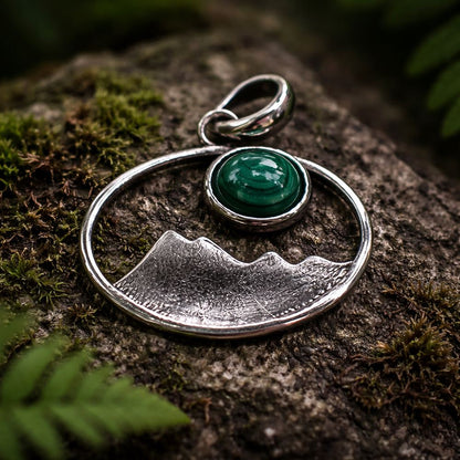 Silver-Plated Pendant (without Chain) (#02), 2.5x1.5cm