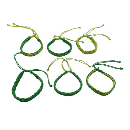 Green Friendship Bracelet