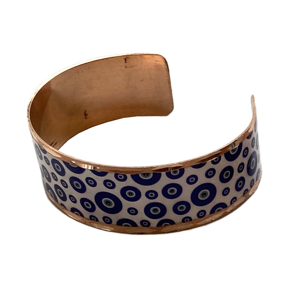Evil Eye Copper Cuff - image 11