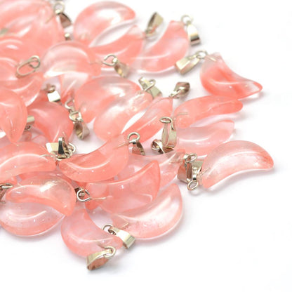 Crescent Moon Pendant, 2.4x1.4cm