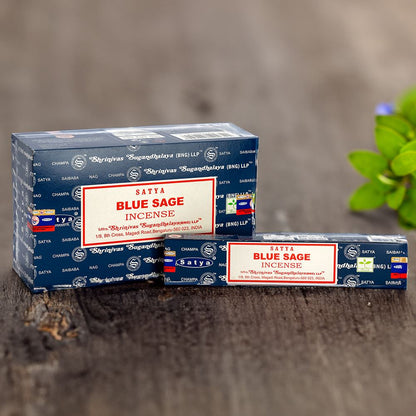 Premium Satya Incense Sticks, 12 Packs x 15g