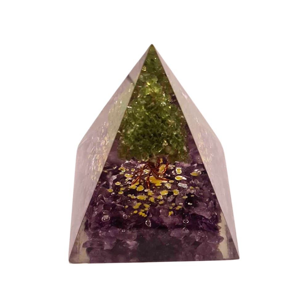 Orgone Reiki Healing Pyramid, 7.5cm - image 22