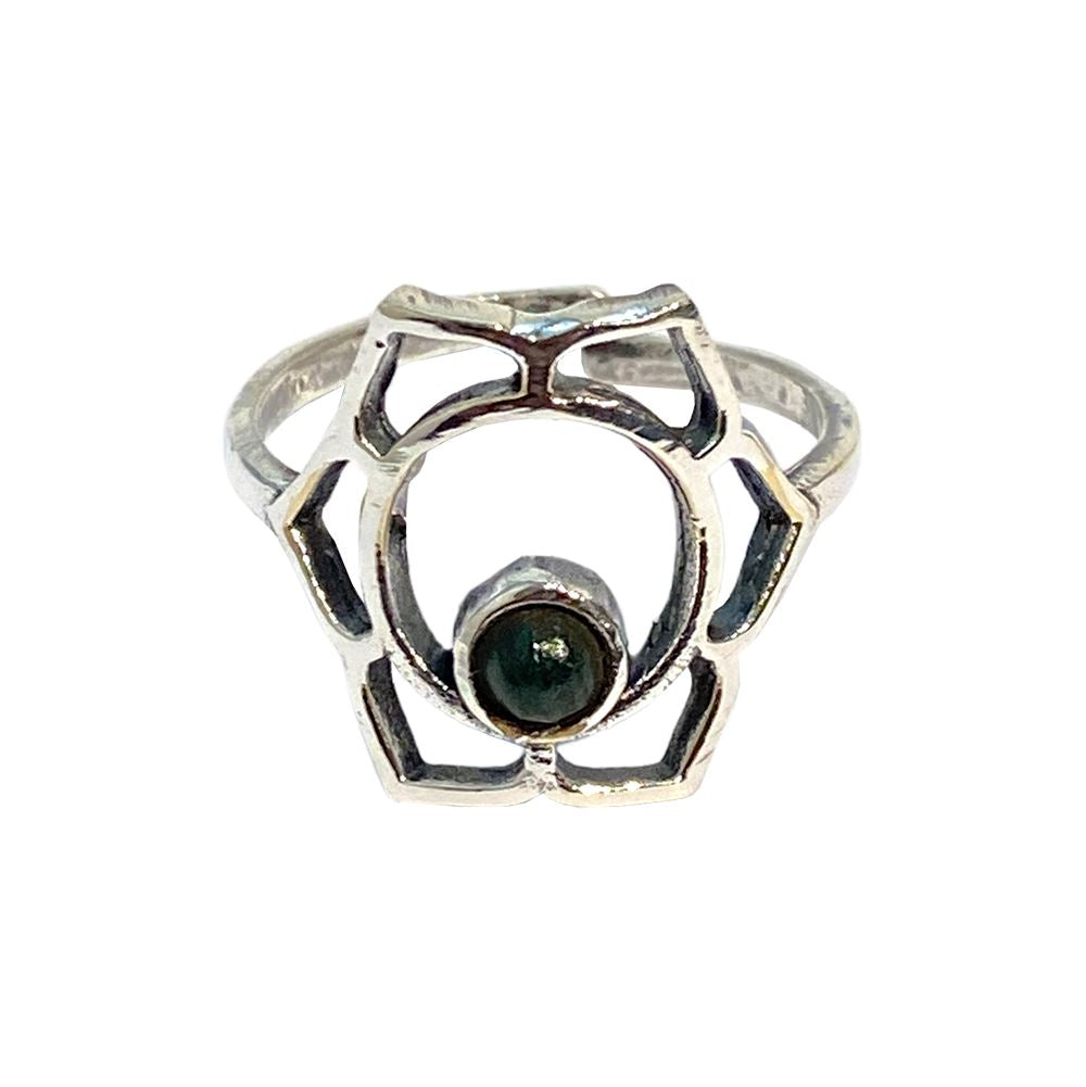 Silver-Plated Adjustable Ring (#20)