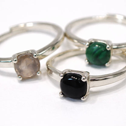 Silver-Plated Adjustable Ring (#32)