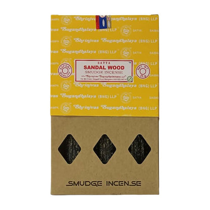 Satya Smudge Incense Sticks, 12 Packs x 25g