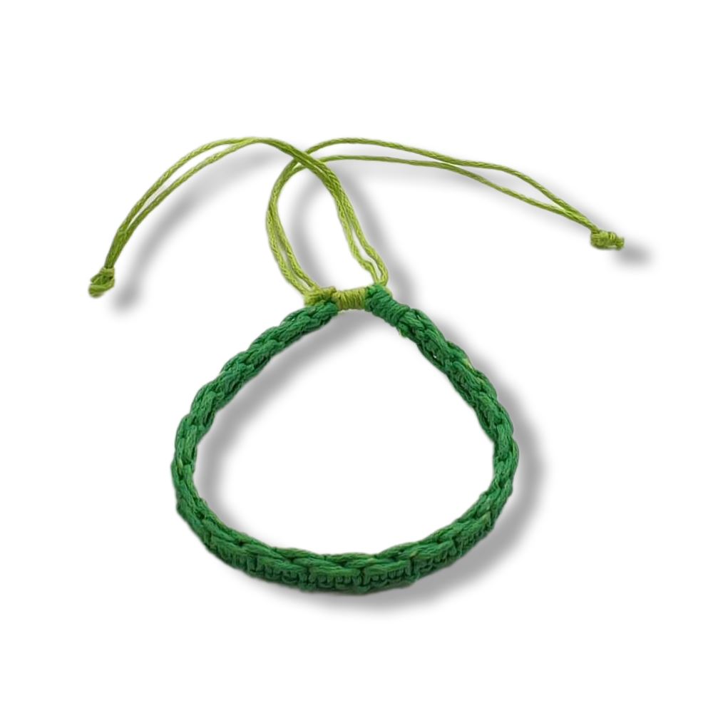 Green Friendship Bracelet