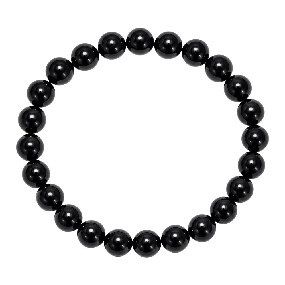 AAA Crystal Bracelet, 8mm, Black Tourmaline