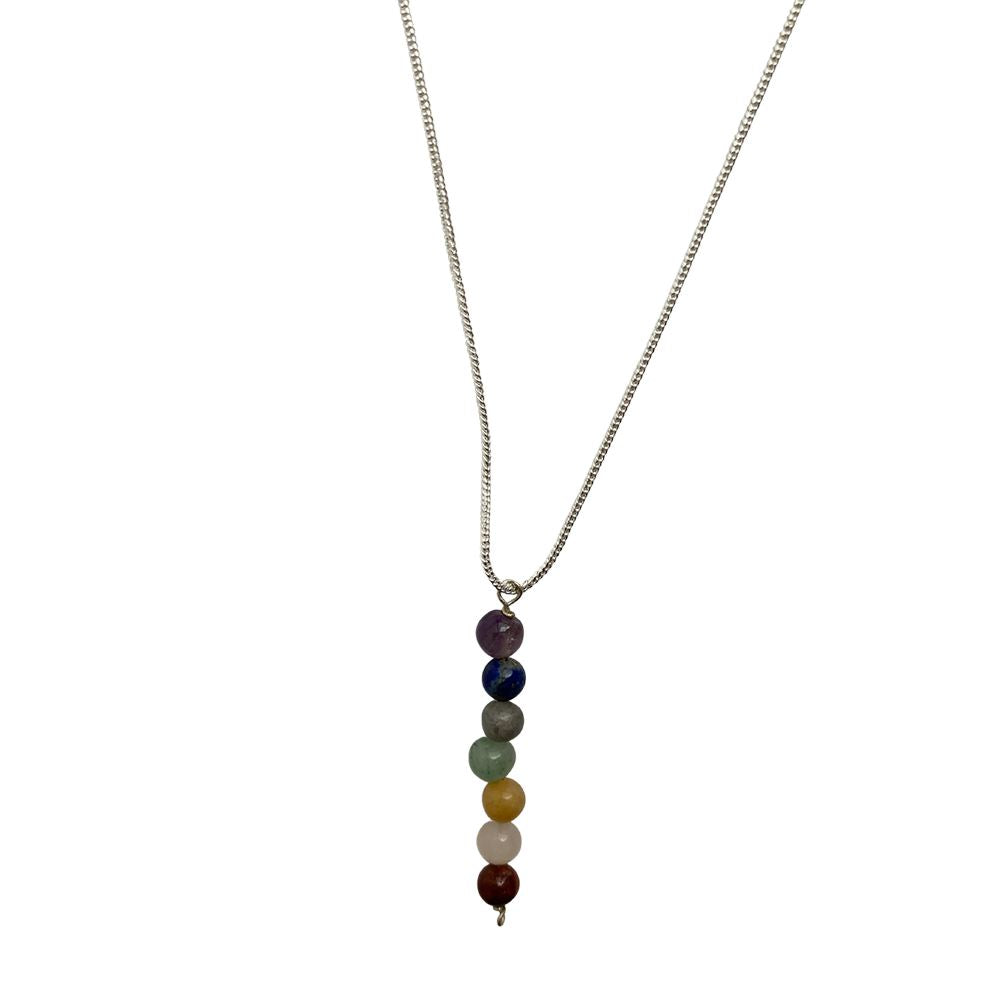 7 Chakra Gemstone Beads Necklace