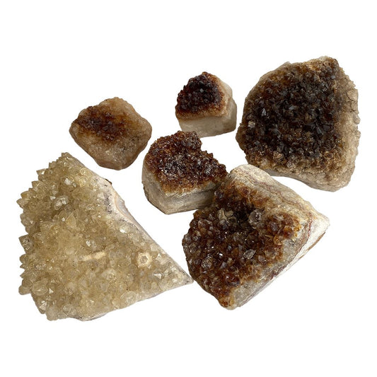 Citrine (Heat Treated Amethyst Cluster), 1kg Pack