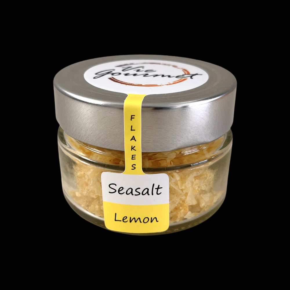Culinary Salt, Sea Salt Lemon Flakes, 100g