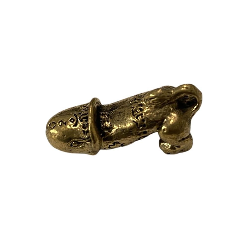 Miniature Brass Figurine, Fertility Pendant, Design #060