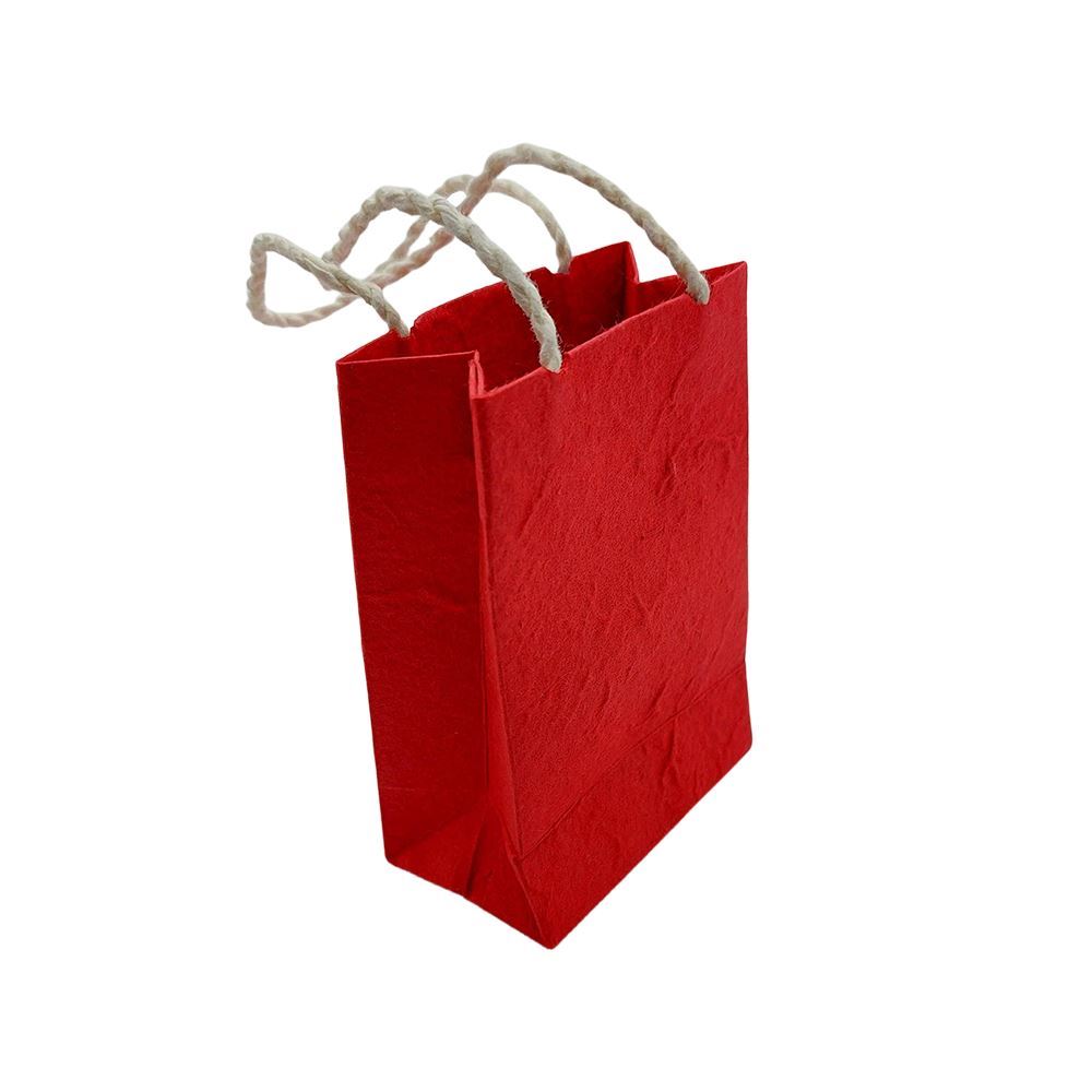 Assorted Coloured Mulberry Paper Gift Bag, 6x7.5cm