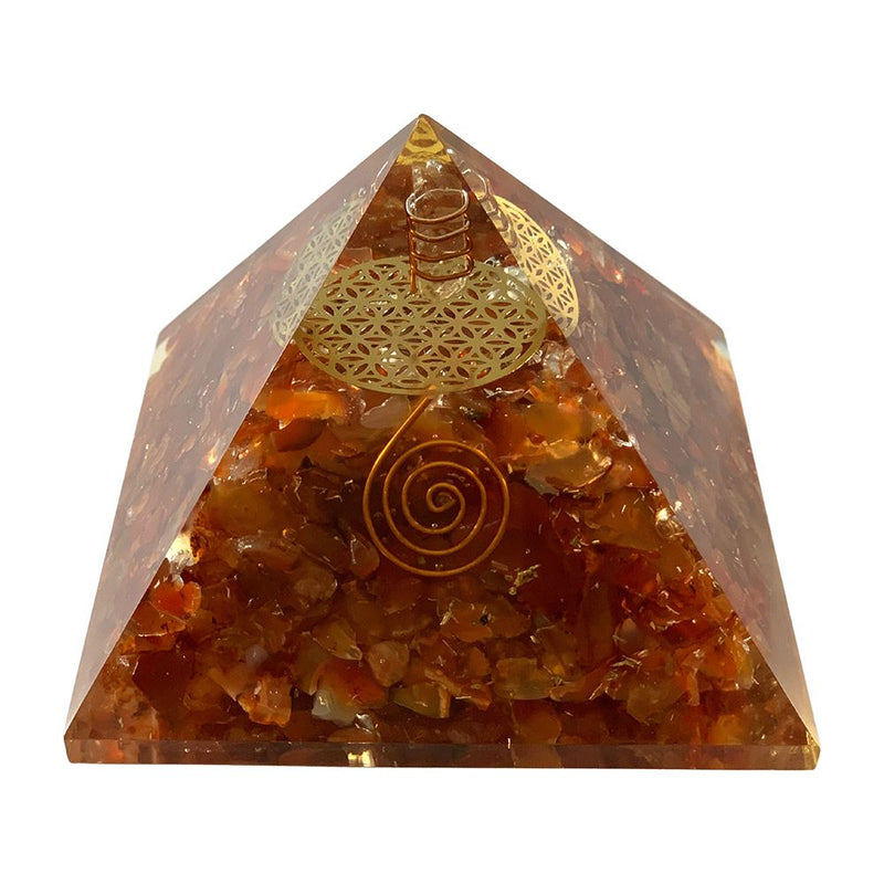 Orgone Reiki Healing Pyramid, 7.5cm