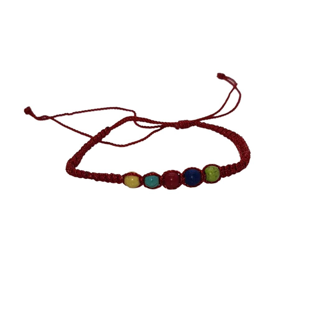 Beach Bracelet Coloured Bead