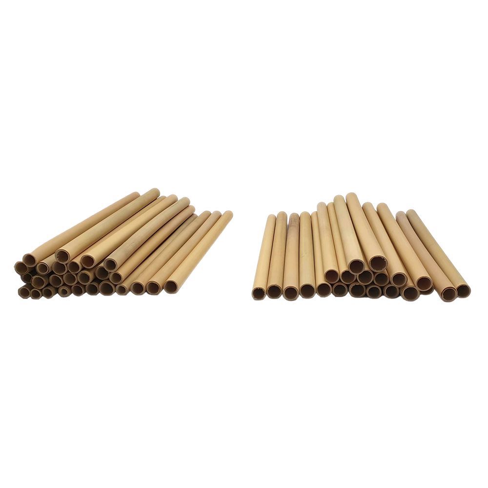Bamboo Straws, 22cm, 100 pcs