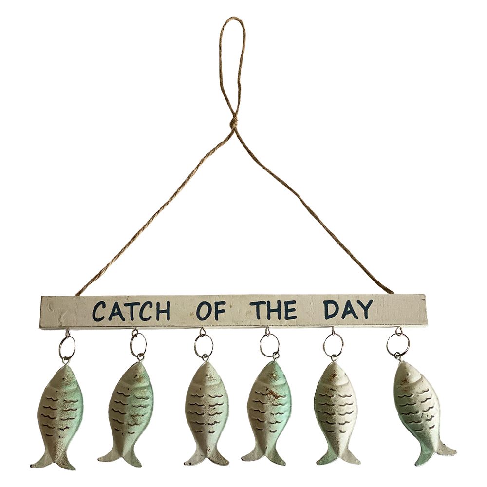 "Catch of the Day" Fish Hanger, 25cm