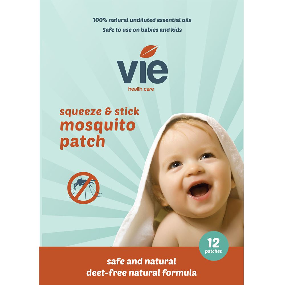 Vie Healthcare Squeeze & Stick Mosquito Patches