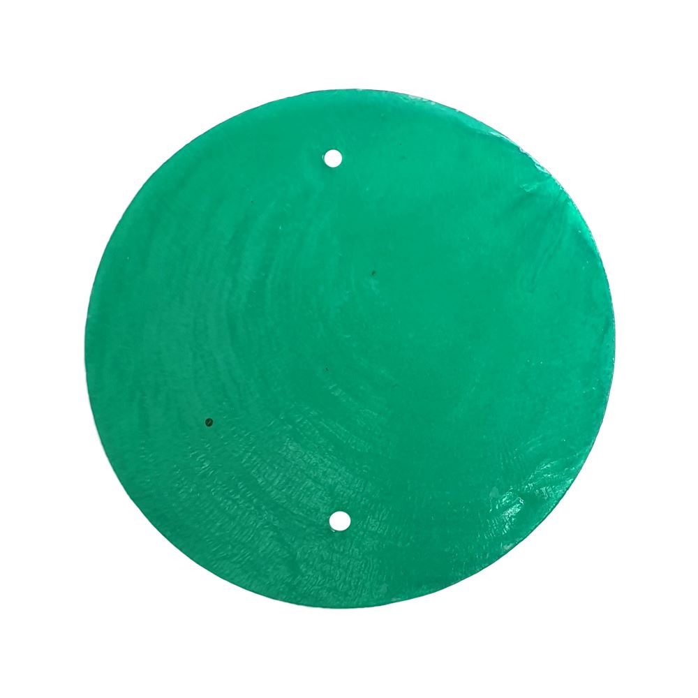 Capiz Shell Discs with 2 holes - 45 Pcs,5cm Diameter
