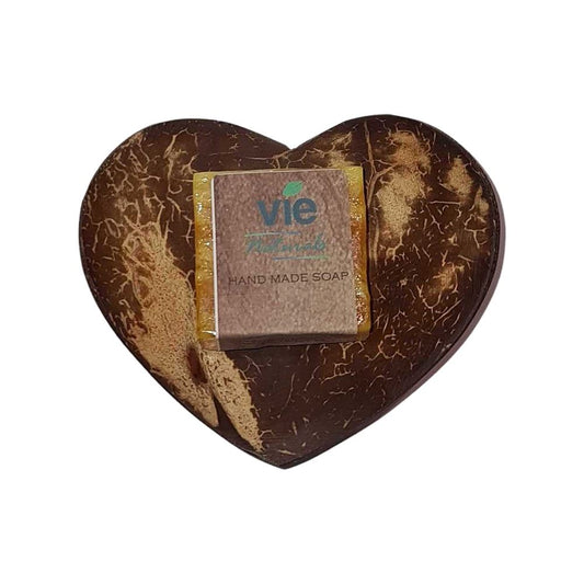 Coconut Heart Soap Dish